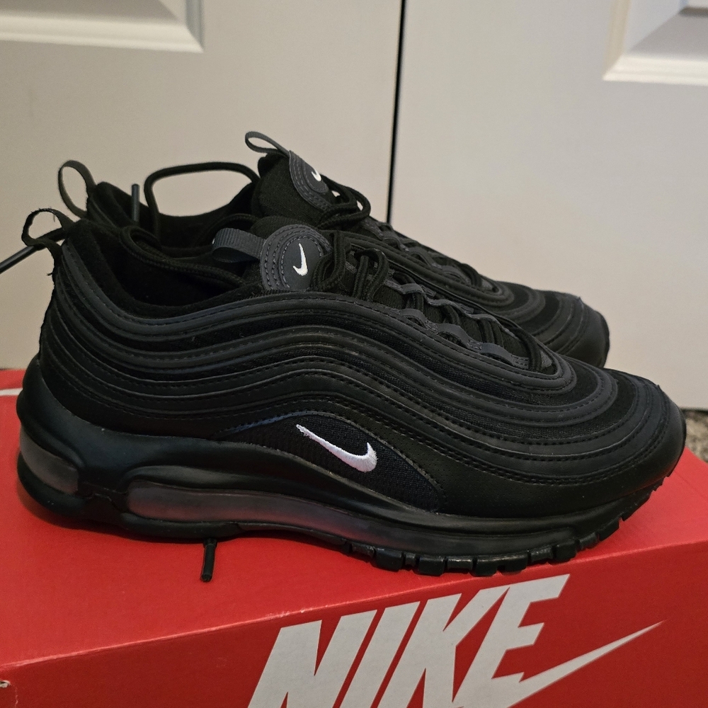 Nike Air Max 97 'Black White Anthracite' 5Y or Woman 6.5